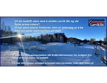 Vil du være vår nye sponsor?